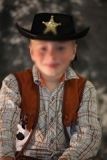 Zur Unterst�tzung ein Cowboy